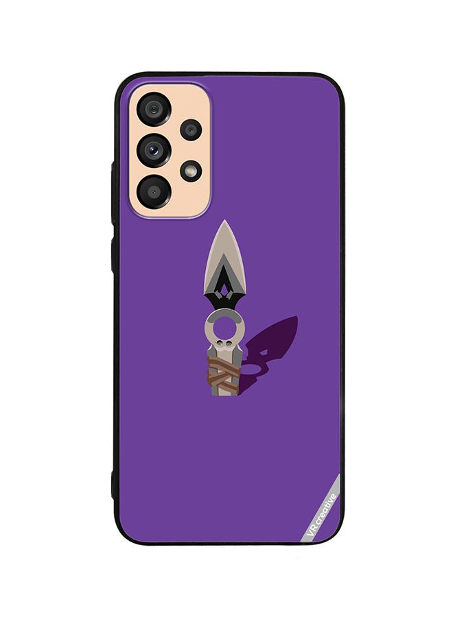 VR CREATIVE Protective Case Cover For Samsung Galaxy A23 Jett Knife Valorant Design Multicolour - Image 1