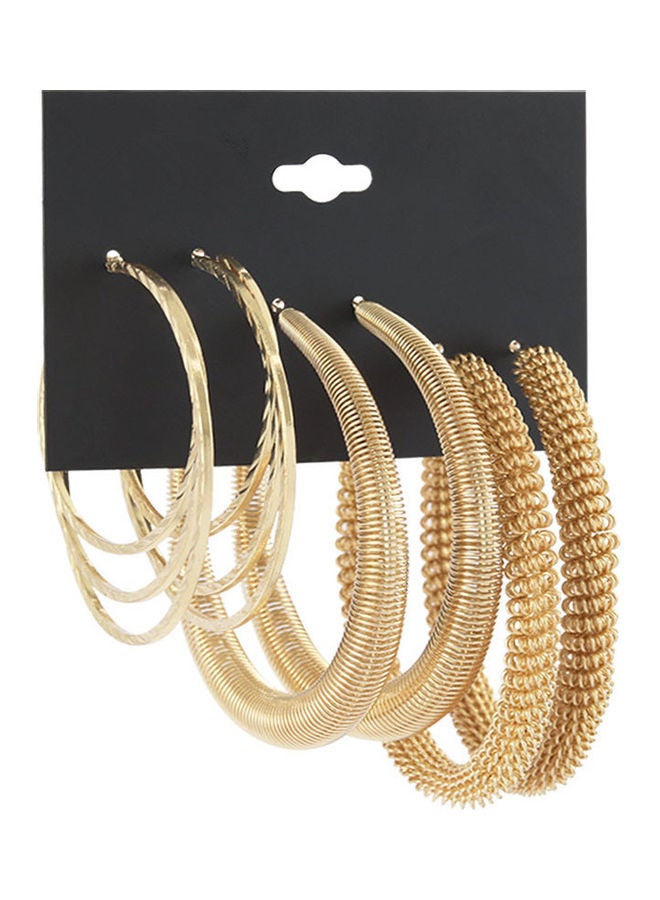 Loquat Pair Of 3 Hoop Earrings Set - Image 1