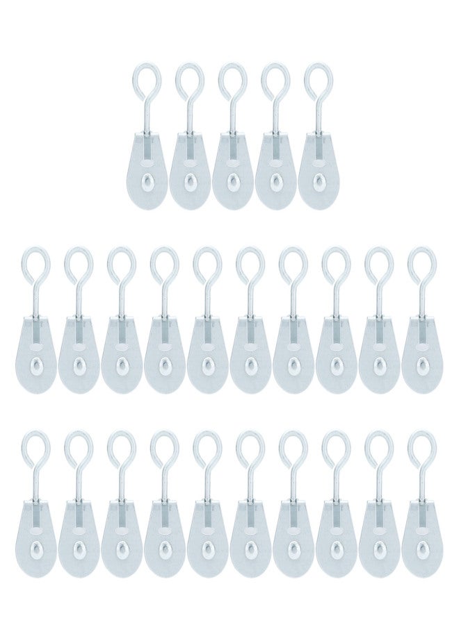 25pcs Pulley Durable Wearable Small Compact Easy Replaceable Convenient Practical Greenhouse Equipment for Agriculture - Image 1