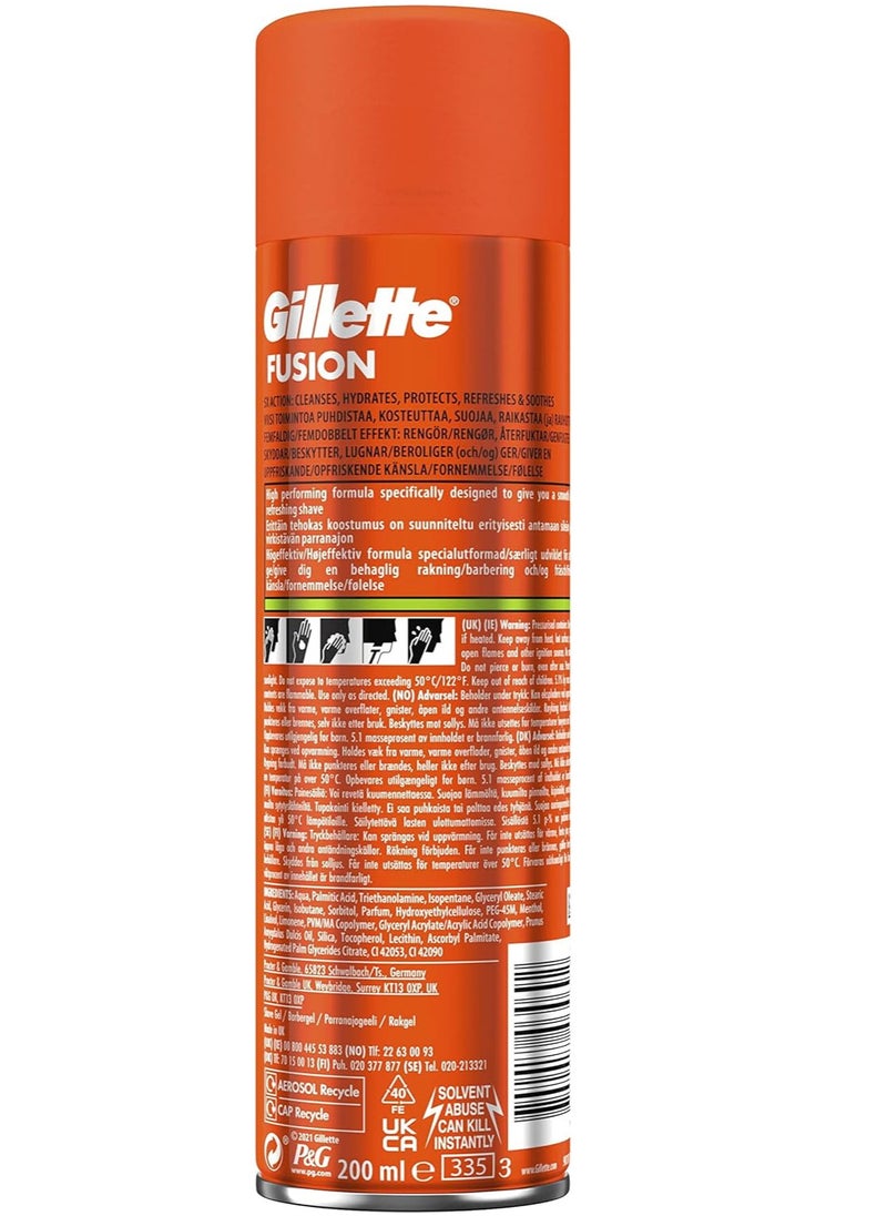 Gillette Gillette Fusion Ultra Moisturizing Shaving Gel 200ml  - Image 3