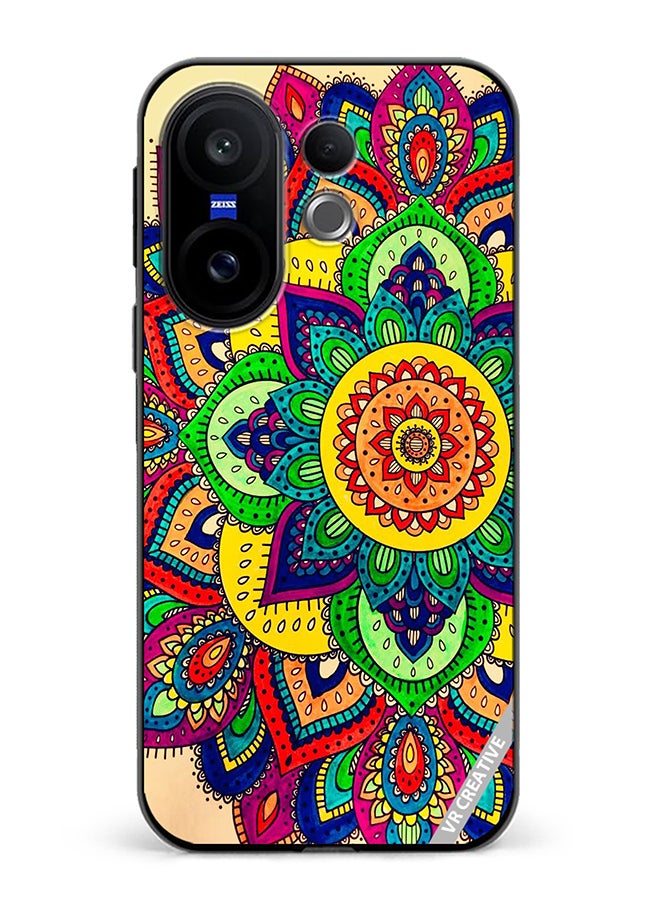 Protective Case Cover For Vivo X200 FE Mandala Design Multicolour