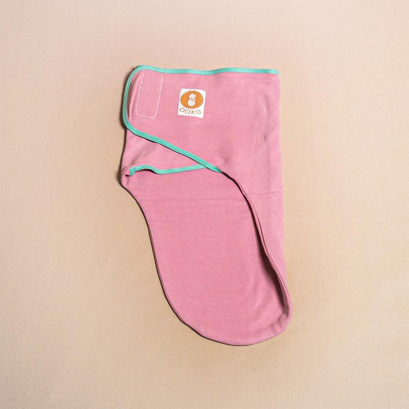 Ooka Baby Unisex Snugglee Warm Cotton Fleece (Pack of 1) | Pre-stitched Baby Wrap with Adjustable Tightness for best fit | Pink (0-6 Month) - Image 3