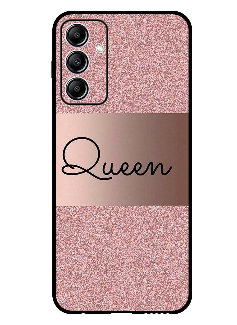 Theodor Protective Case Anti Scratch Shock Proof Bumper Cover For Samsung Galaxy A34 Queen Glitters  - Image 1