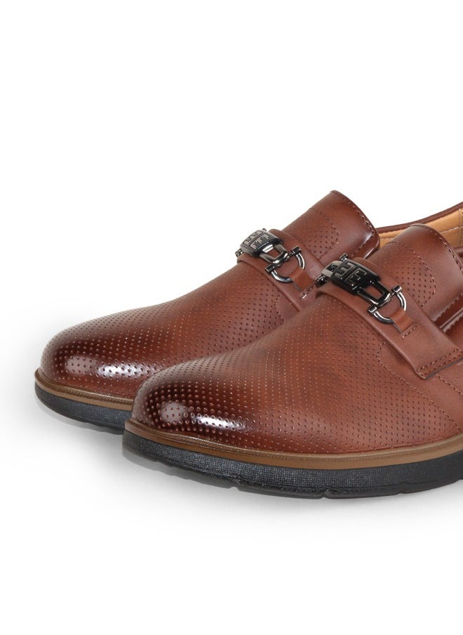 BOTELI High Quality Breathable Retro Business Slip-On Loafers Wedding Formal Dress Men Shoes  - Image 3