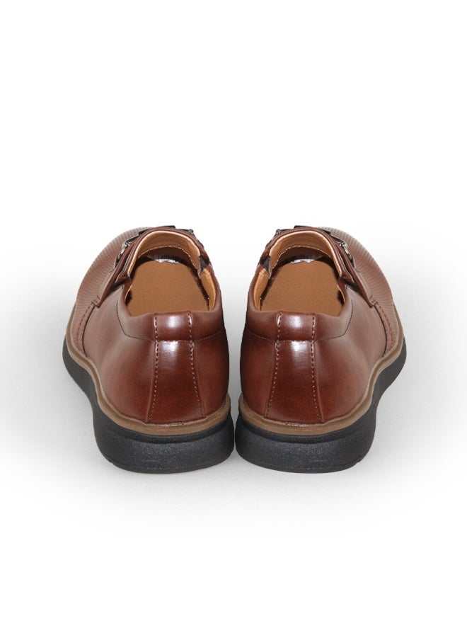 BOTELI High Quality Breathable Retro Business Slip-On Loafers Wedding Formal Dress Men Shoes  - Image 2