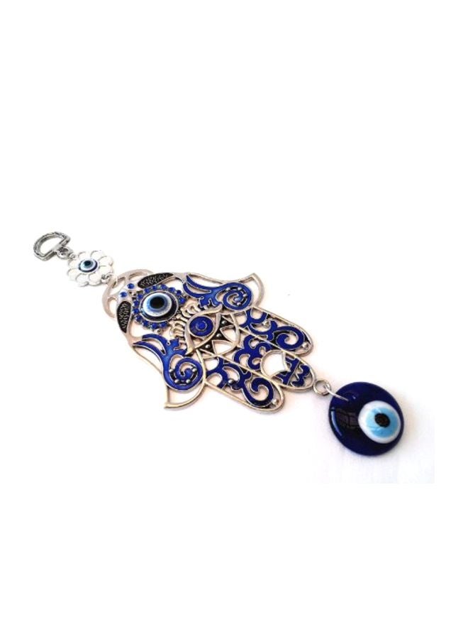 Betterdecor Blue Evil Eye Hamsa Hand Wall Hanging â€“ Protection Amulet Talisman for Home Office Car Decor-023 - Image 2