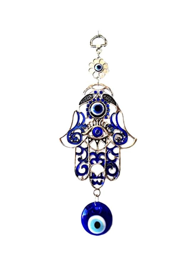 Betterdecor Blue Evil Eye Hamsa Hand Wall Hanging â€“ Protection Amulet Talisman for Home Office Car Decor-023 - Image 1