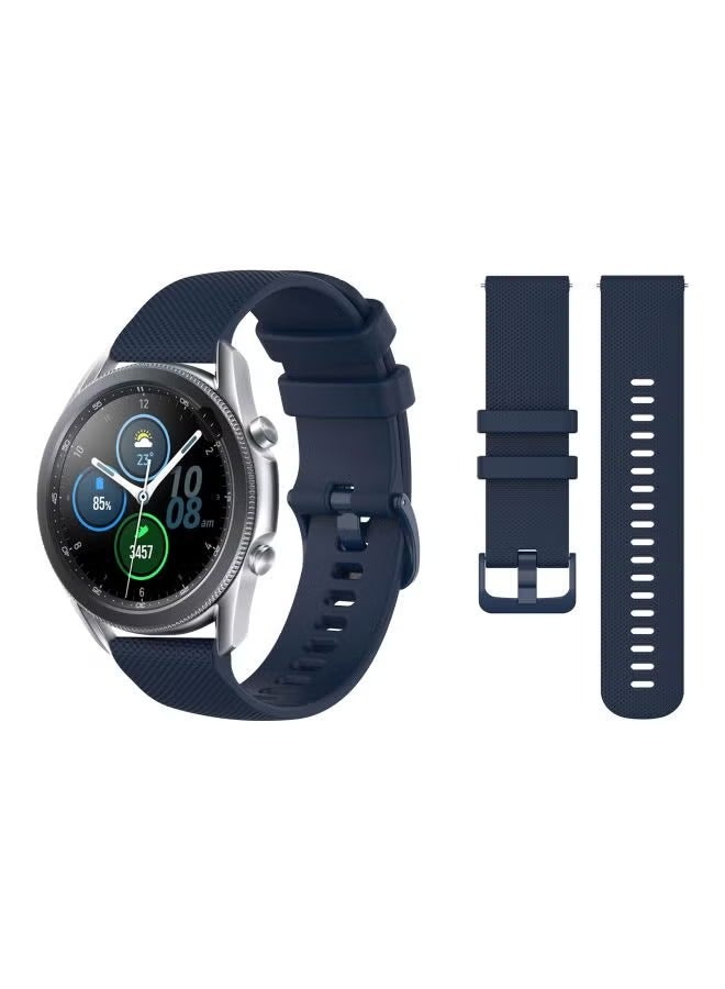 PROMASS Replacement Band For Samsung Galaxy Watch 3 45mm Dark Blue - Image 2