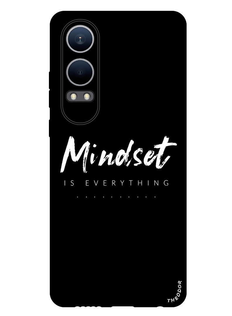Theodor Protective Case Anti Scratch Shock Proof Bumper Cover For OnePlus Nord CE4 Lite Mindset is everything - Image 1