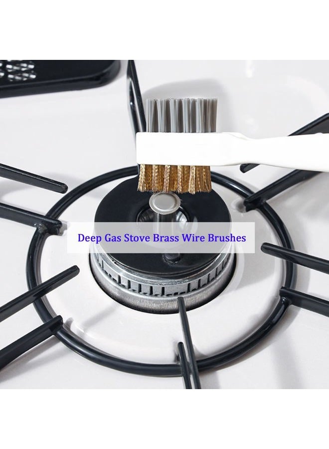 BetterJonny 3 Pcs Kitchen Cleaning Scrub Brush and Scraper Tool Set,BetterJonny Brass Wire Rust Cleaner Brushes & Cooktop Scraper Kitchen Scrub Tools Perfect for pots, Pans, Kitchen,Tile, and Household Cleaning. - Image 5