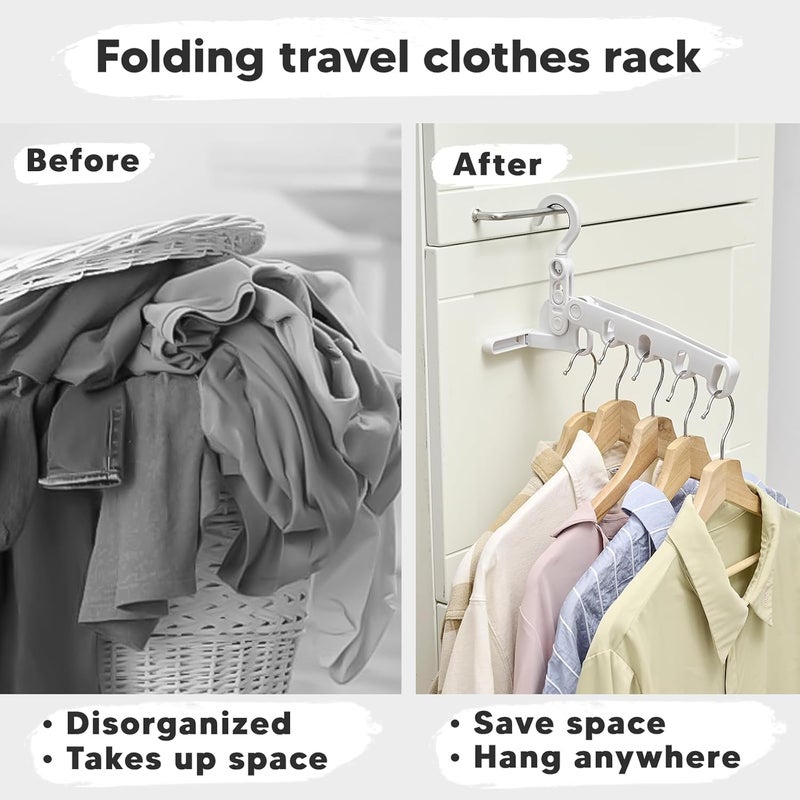 GorillaLine Folding Clothes Drying Rack Travel - Image 4