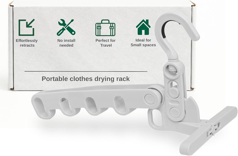 GorillaLine Folding Clothes Drying Rack Travel - Image 1