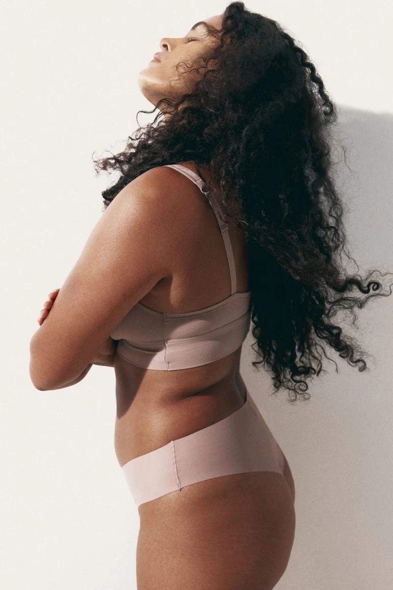 H&M Padded soft microfibre bra