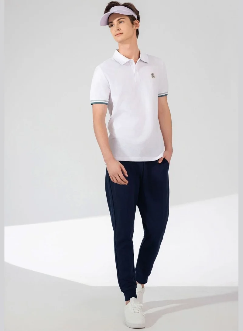 GIORDANO Men's French Terry Jogger Pants - Slim Fit, Elastic Waist, Comfortable & Stylish