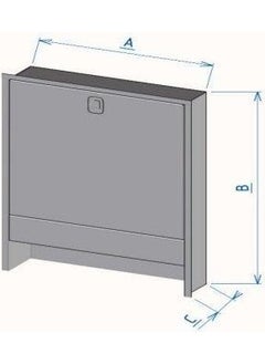 Eryıl Recessed Collector Cabinet 60X60X10 cm  - Image 2