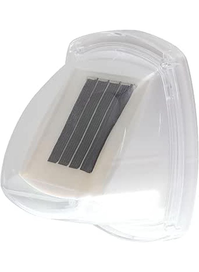 Solar Wall Light 8 LED Outdoor Garden Patio Porch Fence Lighting Bright White - Image 1