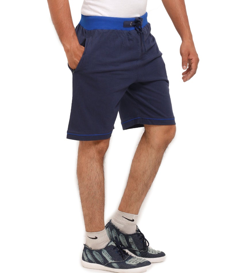 VEGO. Men's Bermuda Shorts (HS-888-INKBLUE-40_Ink Blue_40) - Image 4