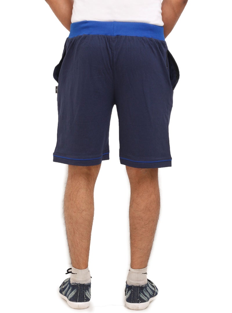 VEGO. Men's Bermuda Shorts (HS-888-INKBLUE-40_Ink Blue_40) - Image 2