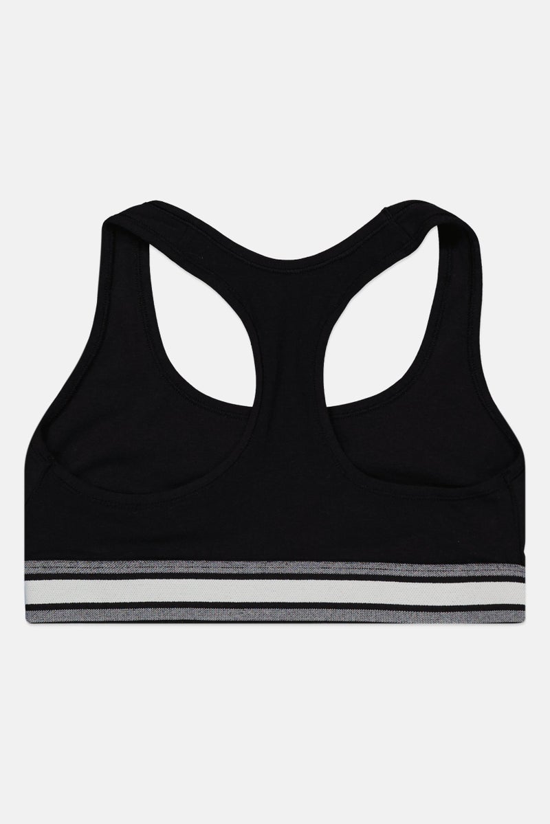 Etam Women Non Padded Bra, Black - Image 2