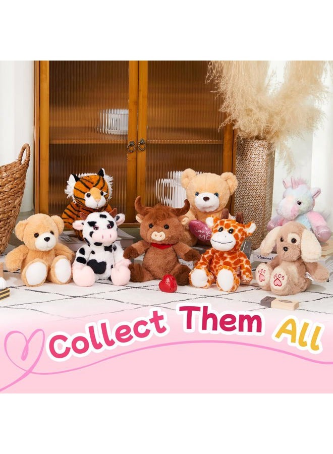 CozyWorld 12.5" Heartbeat Unicorn Recordable Stuffed Animals Voice Sweet Messages Recorder Soft Plush Toy Playback Your Words Birthday Gifts for Toddler Kids - Image 5
