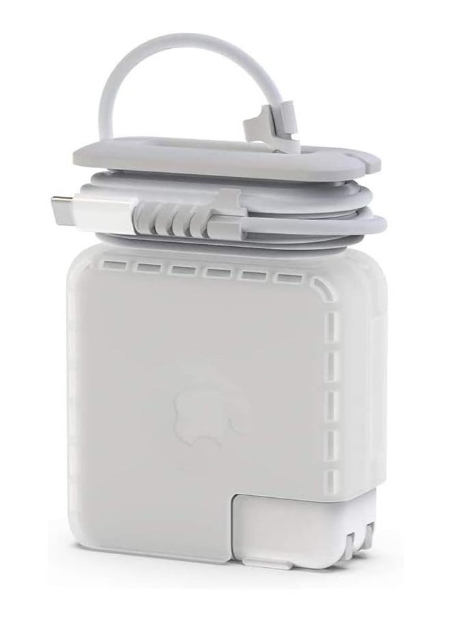 erorex - Cord Organizer Compatible With Macbook Charger Protective Case For Magsafe Usb C Power Adapter Mac Charging Cable Management Cord Winder For Travel Laptop Mac Accessories Mac Pro 13 Inch - Image 1