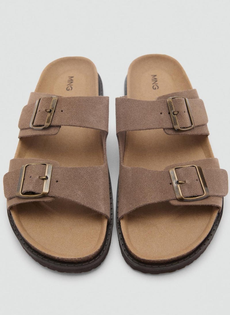 Mango Man Casual Slip Ones Sandals  - Image 5