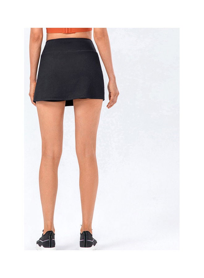 NIBEMINENT Women Sports Tennis Skirt with Inner Shorts Pockets L 26.00 X 1.00 21.00cm  - Image 5