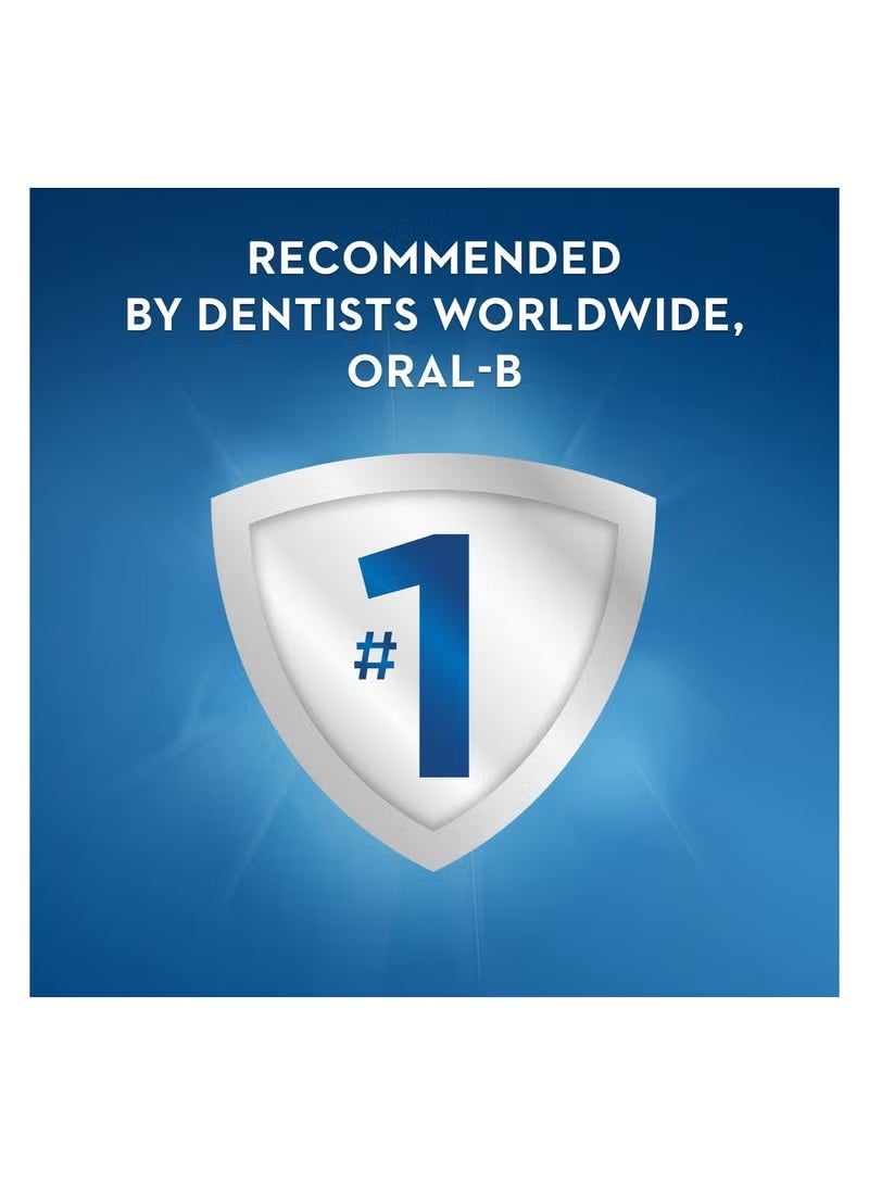 أورال بي فرشاة أسنان أورال-بي كروس أكشن 3D وايت (فحم) فائقة النعومة – قطعة واحدة - Image 2