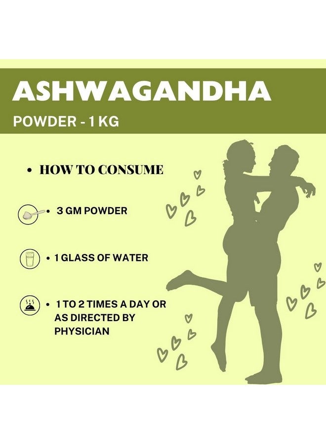 HERBAL HILLS مسحوق أشواغاندا من هيربال هيلز | 1 كجم - Image 4