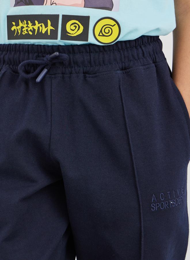 Styli Styli Regular Fit Joggers with Pintuck Detail  - Image 3