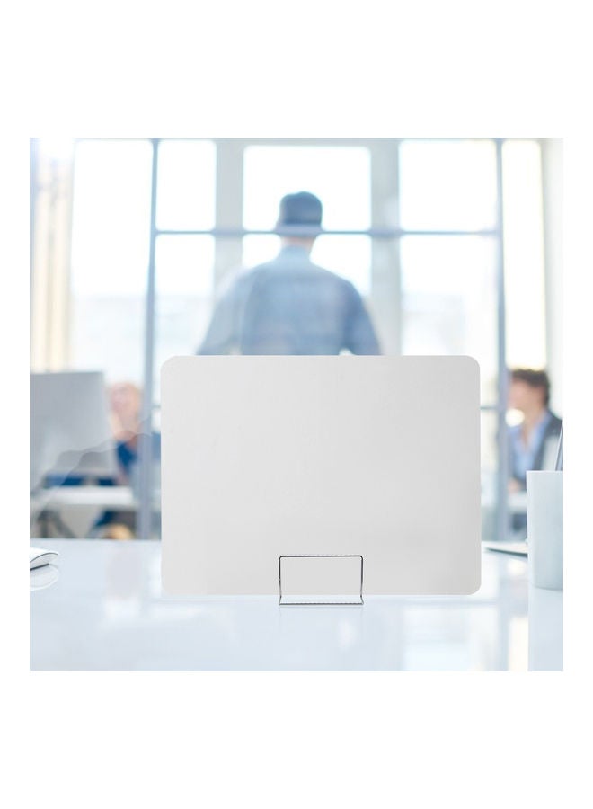 NIBEMINENT Desk Partition Removable Clamp Silver - Image 4