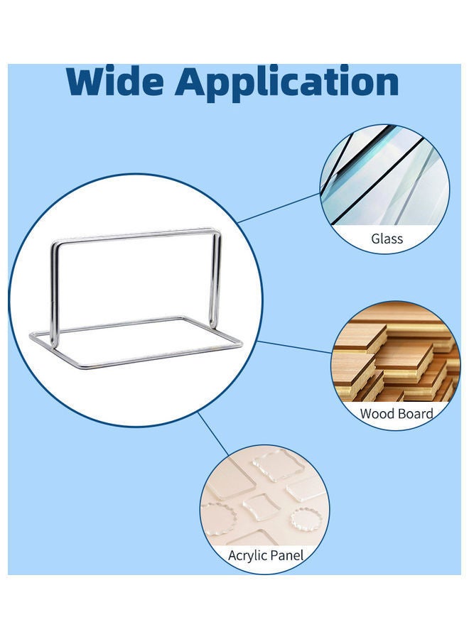 NIBEMINENT Desk Partition Removable Clamp Silver - Image 5