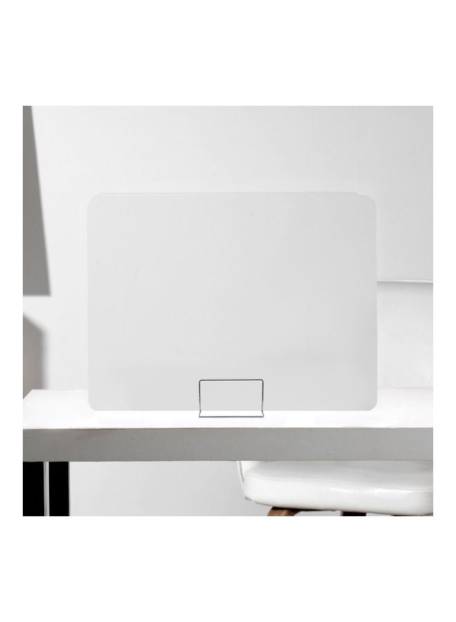 NIBEMINENT Desk Partition Removable Clamp Silver - Image 2