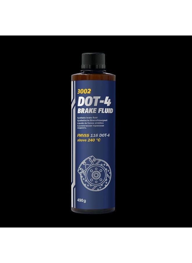 HTE Mannol Germany Brake Fluids Dot 4 3002  - Image 1