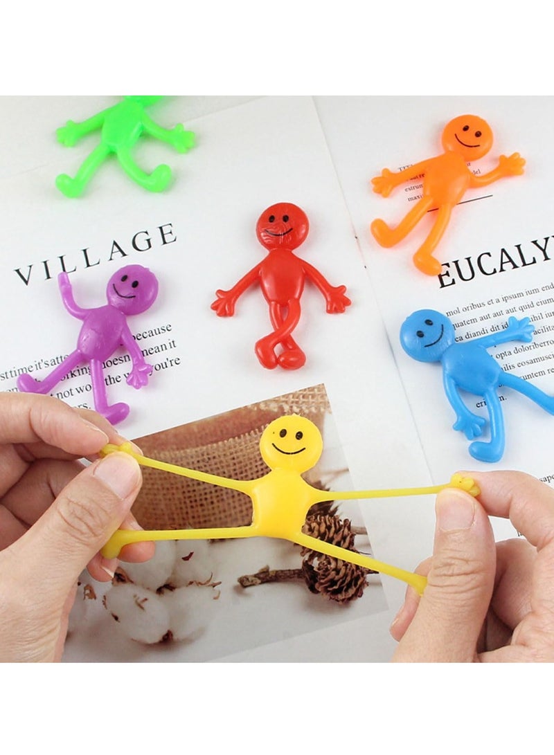 يوڠام ٣٦ لعبة رجل لاصق ومطاطي، ألعاب تململ ممتعة للأطفال، رجال قابلون للتمدد والانحناء بألوان متنوعة لتخفيف التوتر، هدايا حفلات نابضة بالألوان، جوائز للفصول الدراسية، مستلزمات حفلات عيد الميلاد وللعب الحسي - Image 3