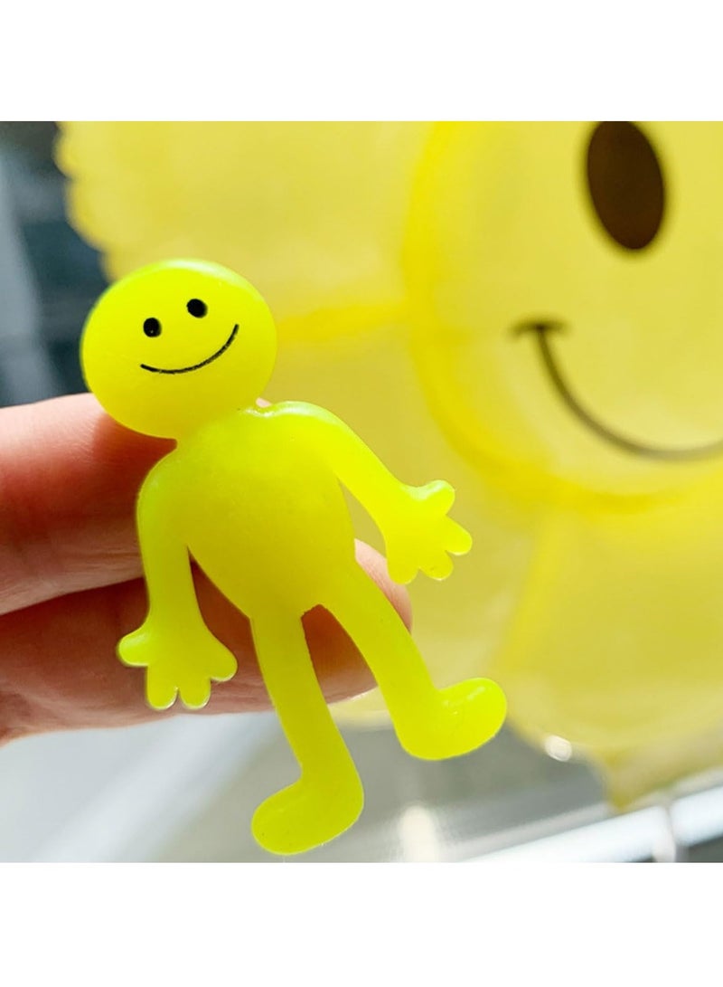 يوڠام ٣٦ لعبة رجل لاصق ومطاطي، ألعاب تململ ممتعة للأطفال، رجال قابلون للتمدد والانحناء بألوان متنوعة لتخفيف التوتر، هدايا حفلات نابضة بالألوان، جوائز للفصول الدراسية، مستلزمات حفلات عيد الميلاد وللعب الحسي - Image 5