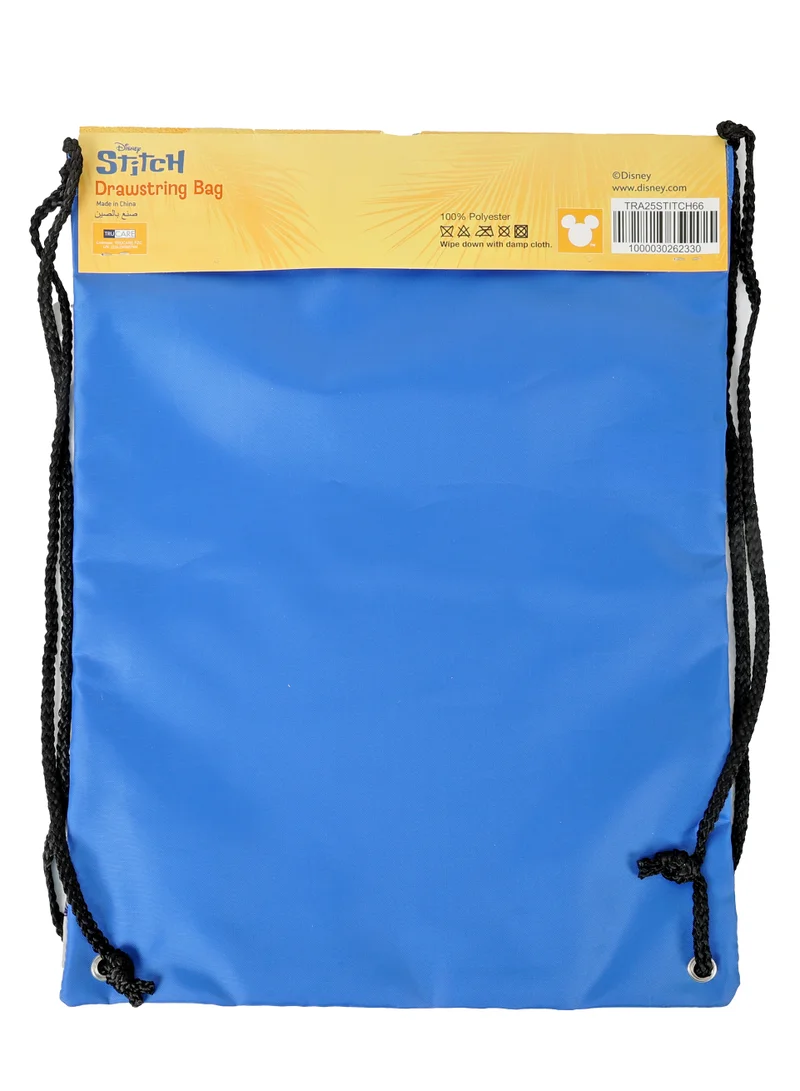 Disney Disney - Stitch Drawstring Bag - Blue - 14-Inch