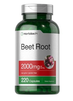 Horbaach Beet Root Extract 220 Capsules 