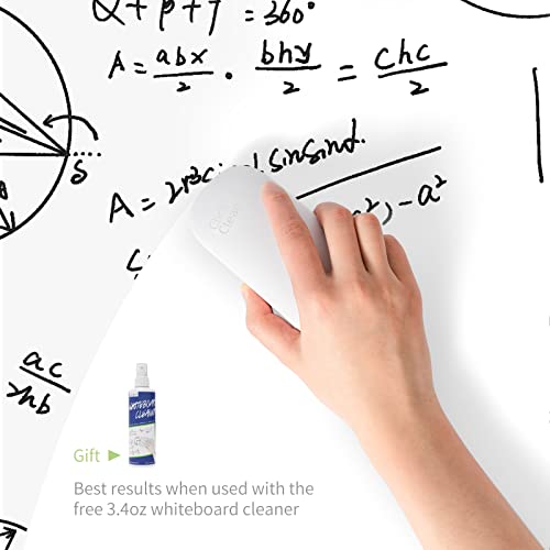 CLICK CLEAN Replaceable Dry Erase Board Eraser, 4-in-1 Magnetic Whiteboard Eraser with 3 Replaceable Felt Pads, Free 3.4oz Whiteboard Cleaner Included, Intended for Classroom, Home and Office - Image 3