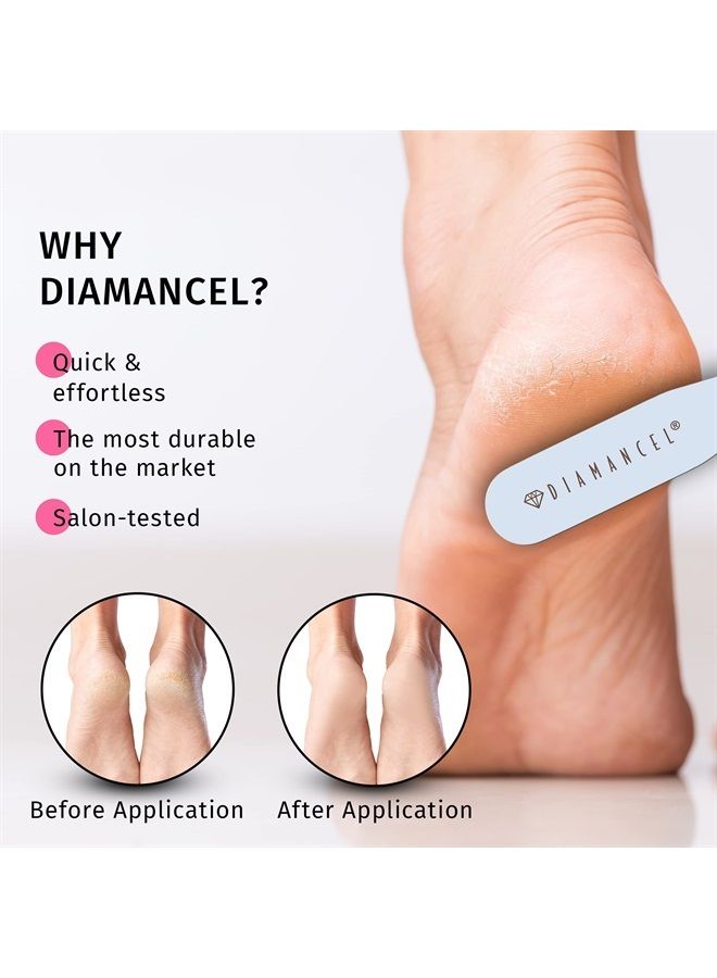 Diamancel Luxury Diamond Foot Buffer - #20 Coarse Grit File – For Large Calluses , Rough Skin - Image 4