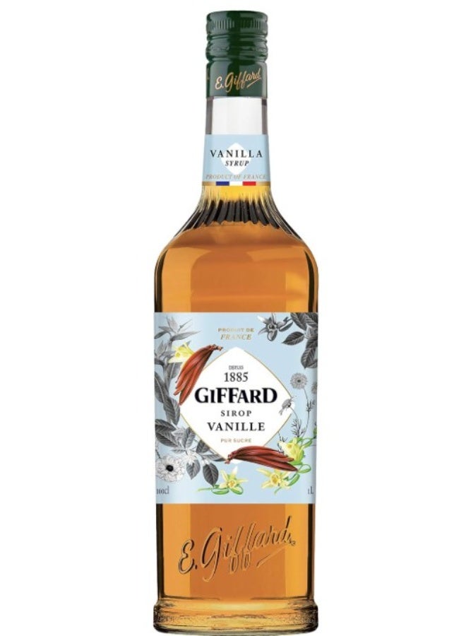 GIFFARD VANILLA SYRUP - 1LTR