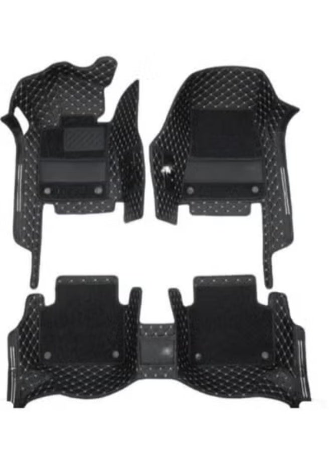 دواسات سيارة 9D جلد فاخرة - تغطية كاملة وحماية شاملة للأرضية - مقاومة للمياه والأتربة ومضادة للانزلاق للاستخدام اليومي - Image 1