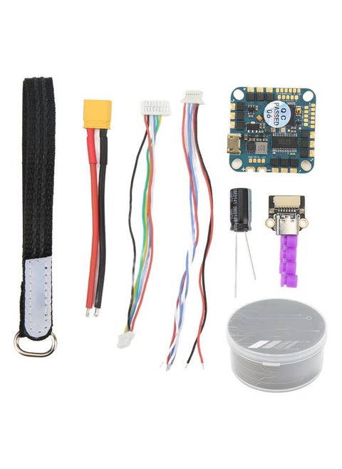 F411 20A AIO Flight Controller Built in OSD Barometer Current Sensor Controller 2‑4S for FPV RC Quadcopter