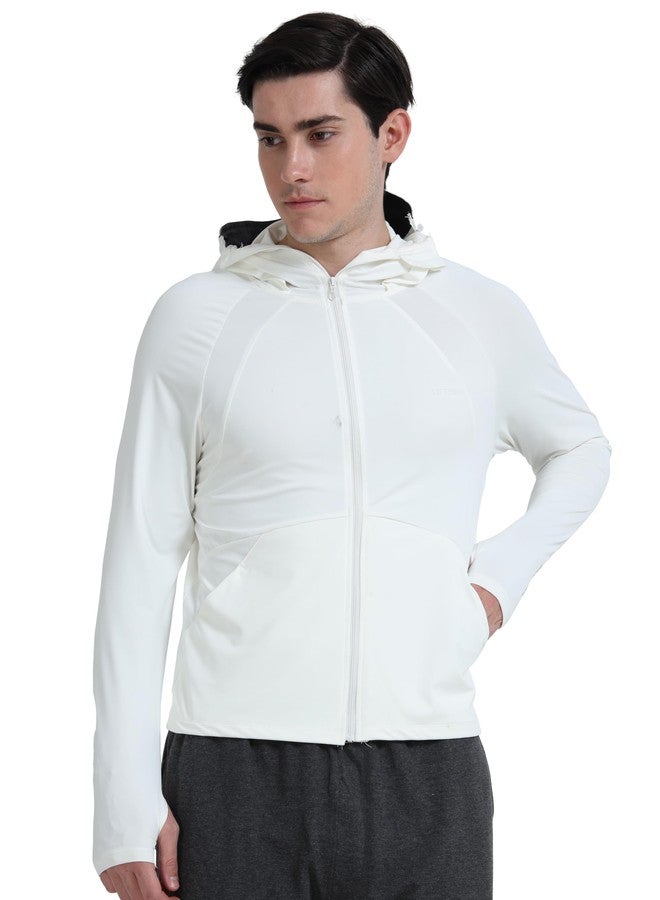 FABSPORTS Men's UV Protection Sun Screen Jacket, Sun Protection Clothing, Lightweight with UPF 50+ Protection for Outdoors - Image 2