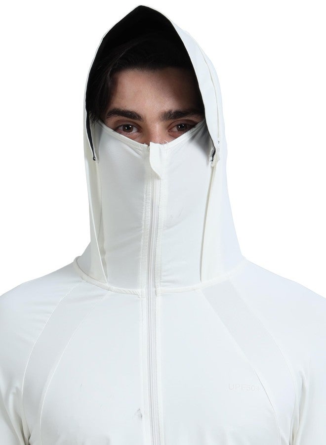 FABSPORTS Men's UV Protection Sun Screen Jacket, Sun Protection Clothing, Lightweight with UPF 50+ Protection for Outdoors - Image 4