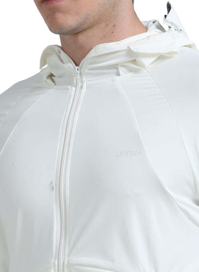 FABSPORTS Men's UV Protection Sun Screen Jacket, Sun Protection Clothing, Lightweight with UPF 50+ Protection for Outdoors - Image 5