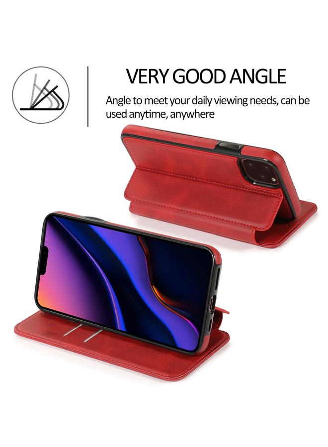 S-TOP Case For iPhone 11 Pro Knight Magnetic Suction Leather Phone Case - Image 4