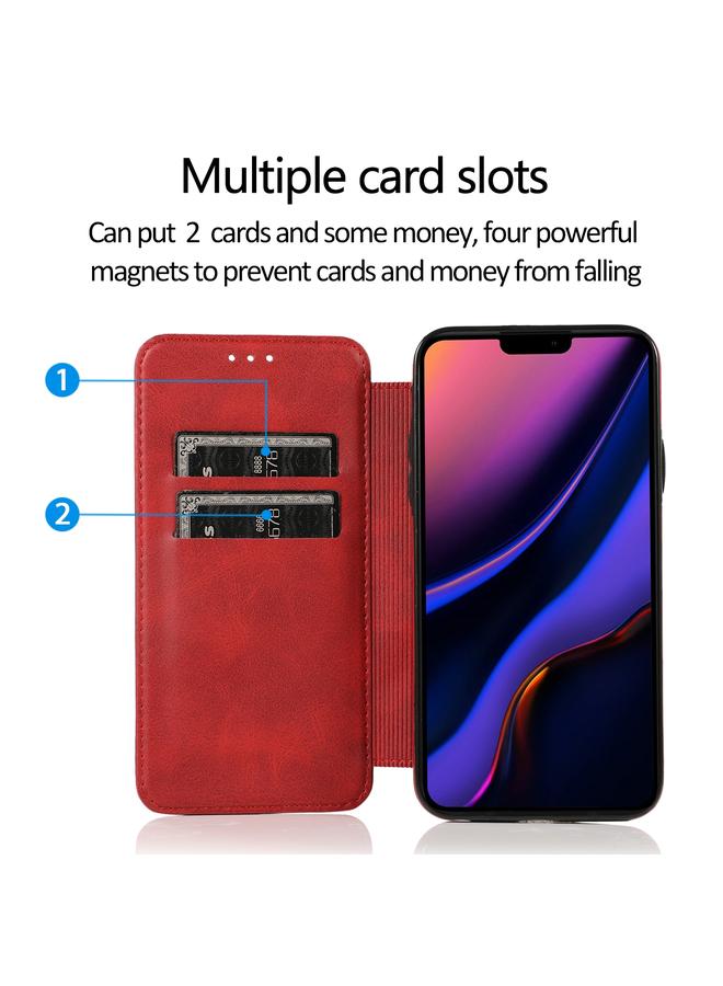 S-TOP Case For iPhone 11 Pro Knight Magnetic Suction Leather Phone Case - Image 3