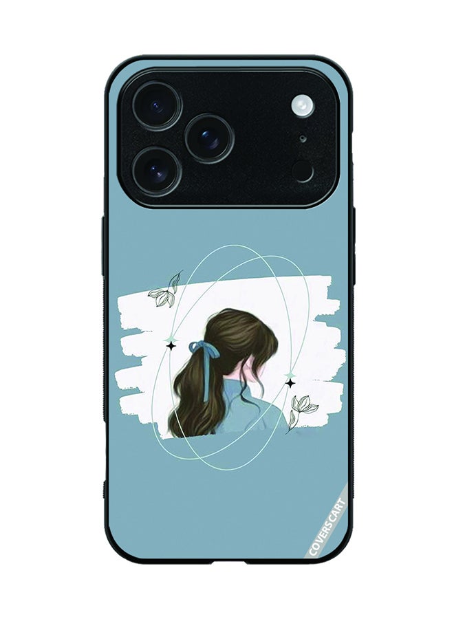 Protective Case Cover For Apple iPhone 17 Pro Girl Back Design Multicolour