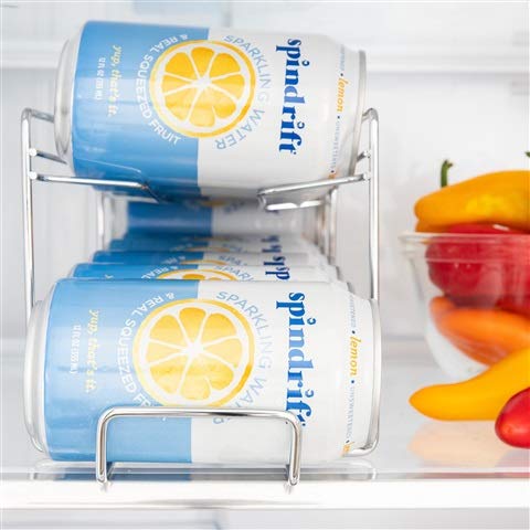 Better Houseware 1496.6 Beverage Can Dispenser, Chrome - Image 5